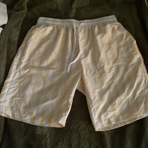 Mens Striped Shorts